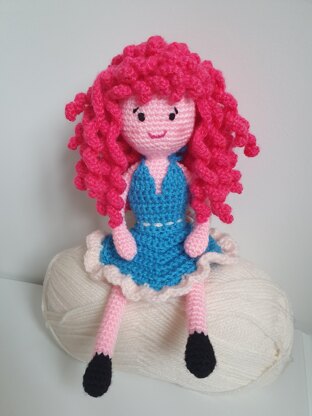 Ruby crochet dolly