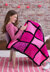 I Love Pink Blanket in Red Heart Super Saver Economy Solids and Prints - LW4778 - Downloadable PDF