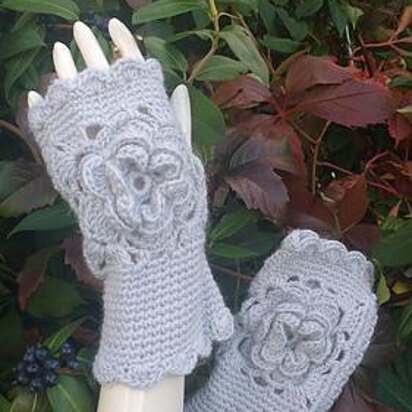 Rose Wrist Warmers