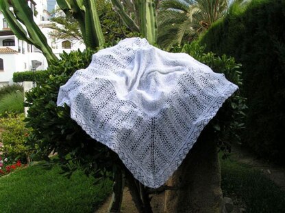 Shetland-Style Shawl