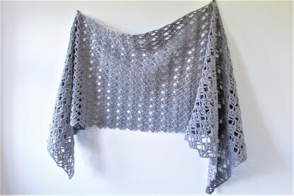 Bella Top Down Shawl