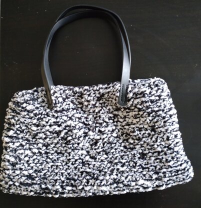Another squashy knit bag.