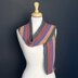 Drop Stitch Stripes Scarf