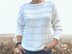 Quergestrickter Pullover