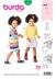 Burda Style Babies' Shirtdress with Pockets â€“ Dress with Gathered Skirt 9296 - Paper Pattern, Size 1M - 3