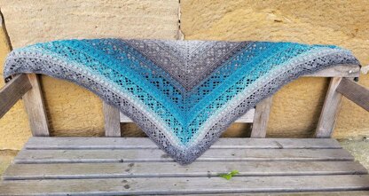 Triangular Scarf "Aglaia"