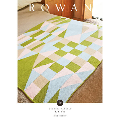 Klee Throw in Rowan Handknit Cotton - PDF