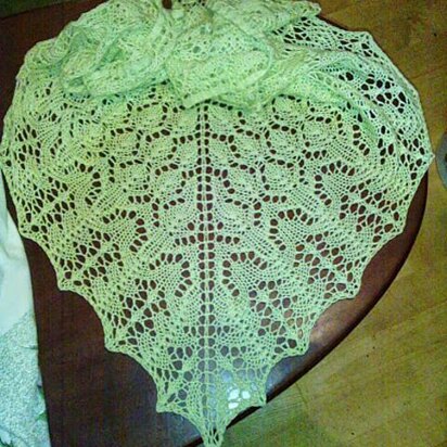 Lemoncello Shawl - knitting pattern