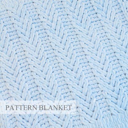 Spike Blanket Pattern