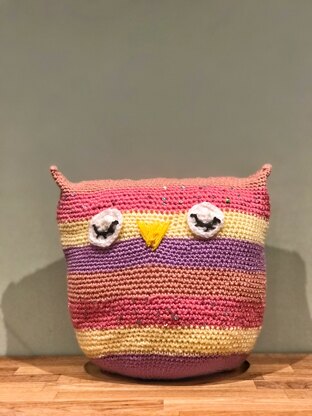 April the Owl pillow