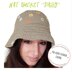 DAISY HAT BUCKET PATTERN CROCHET