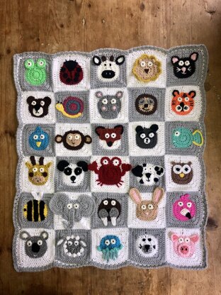 Zookeeper’s Blanket by Hattie