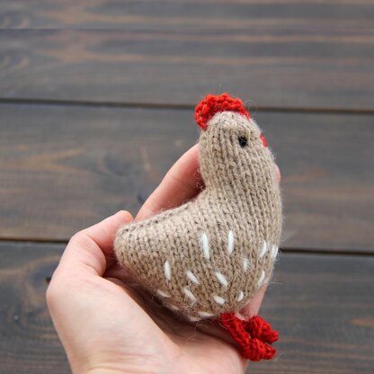 Knitted chicken