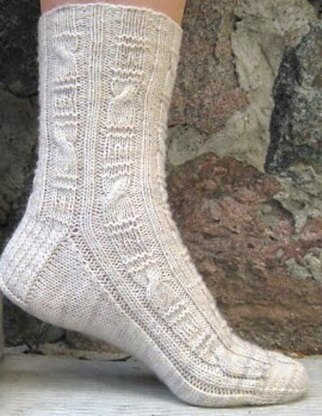 Grecian Columns Socks