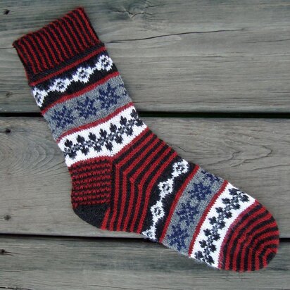Isla Buena Socks - knitting pattern