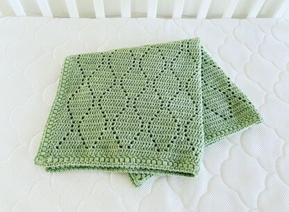 Rippling Diamonds Blanket