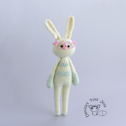 Couple of Bunnies. Stripy series Toys.