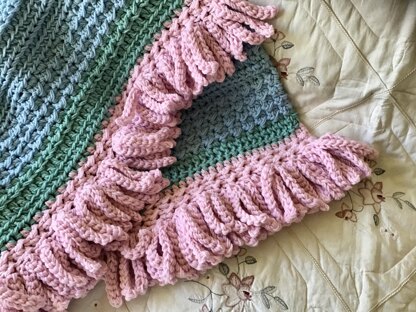 The Confetti Fringe Baby Blanket