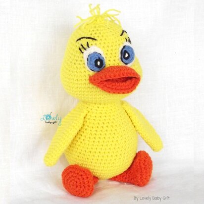 Amigurumi Duck Stuffed Toy Crochet Pattern