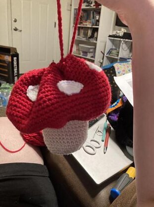 Mushroom Dice Bag