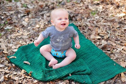 Toasty Waffle Blankie & Burpcloth