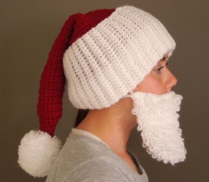 Santa Hat and Beard