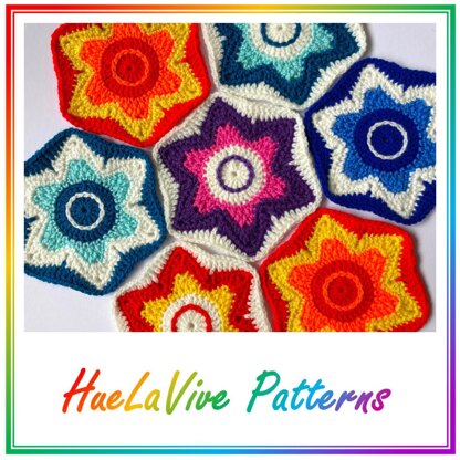Flower Hexagon by HueLaVive