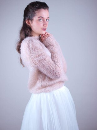 Light mohair sweater