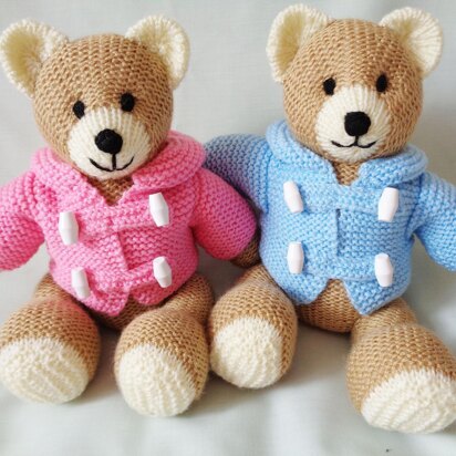 Little Dazzler Teddy Bear - knitting pattern