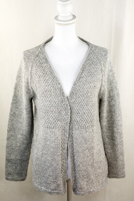 Textured Top Down Cardigan in Cascade Sarasota - DK420 - Downloadable ...