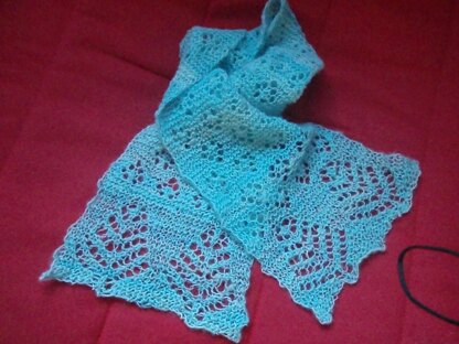 Lacy Shetland Scarf