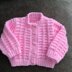 Little Loops Crew Neck Baby Cardigan