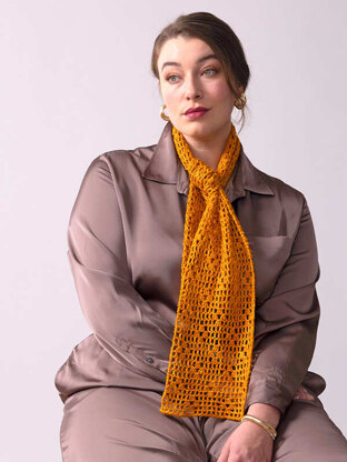 Cresento Scarf in Berroco Tillie - Downloadable PDF