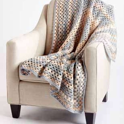 All For One Crochet Blanket in Bernat Pop! - Downloadable PDF