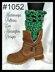 1052- GREEN LEGWARMERS