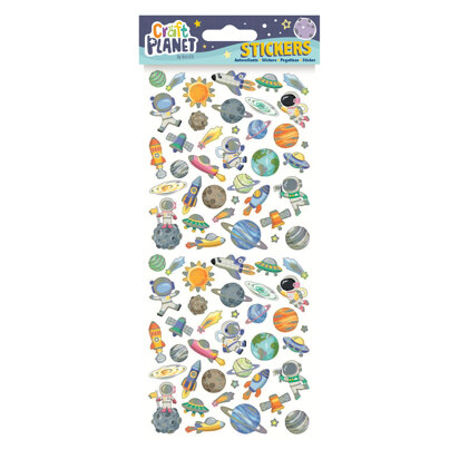 Craft Planet Fun Stickers - Outer Space