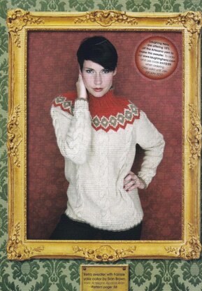 Retro Yoke Sweater