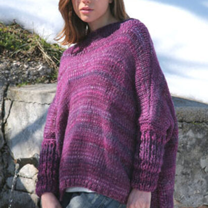 Estasi Maxi-Pullover in Adriafil Malizia - Downloadable PDF