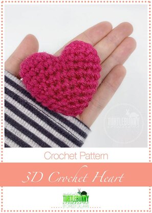 3D Crochet Heart