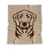 Golden Retriever Dog C2C Crochet Blanket Pattern