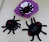 Halloween Spiders Trio