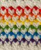 Little hearts rainbow blanket by HueLaVive