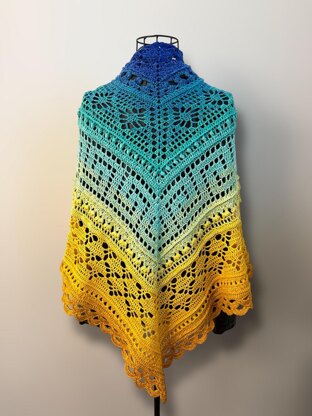 Triangular Scarf "Abia"