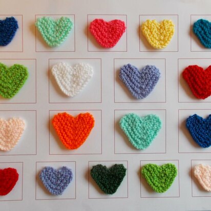 Marianna's Little Knitted Hearts
