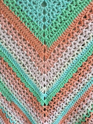 Easy Spring Fling Shawl