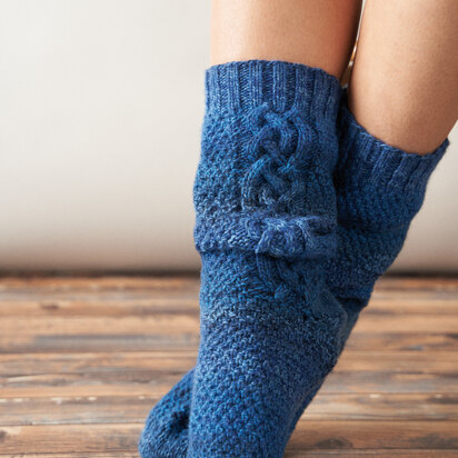 Temple Socks in Rowan Sock - ZB324-00006-ENPFRP - PDF