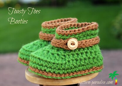 Toasty Toes Booties PDF14-156B