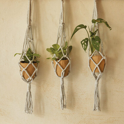 DMC Mindful Making The Exhale Plant Hanger Macrame Kit