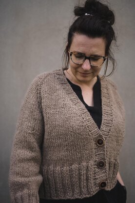 Andes chunky cardigan