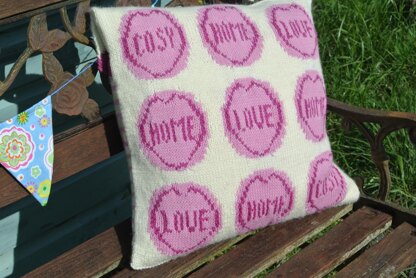 Love Hearts Cushion Cover